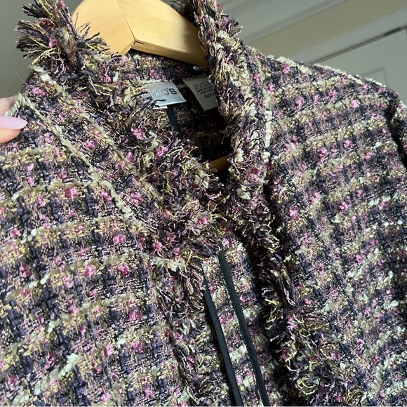 Chico's Multicolor Tweed Blazer - Picture 6 of 6